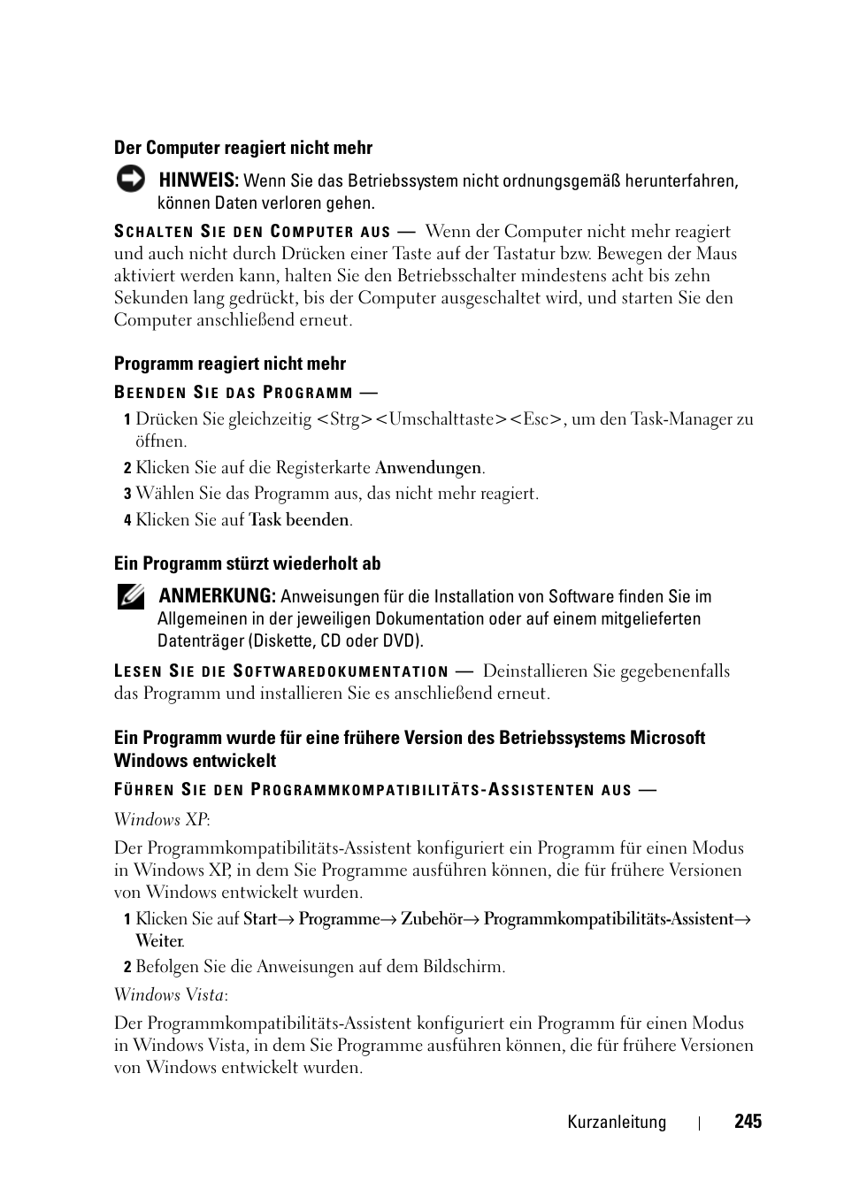 Dell Precision T5400 (Late 2007) User Manual | Page 245 / 394