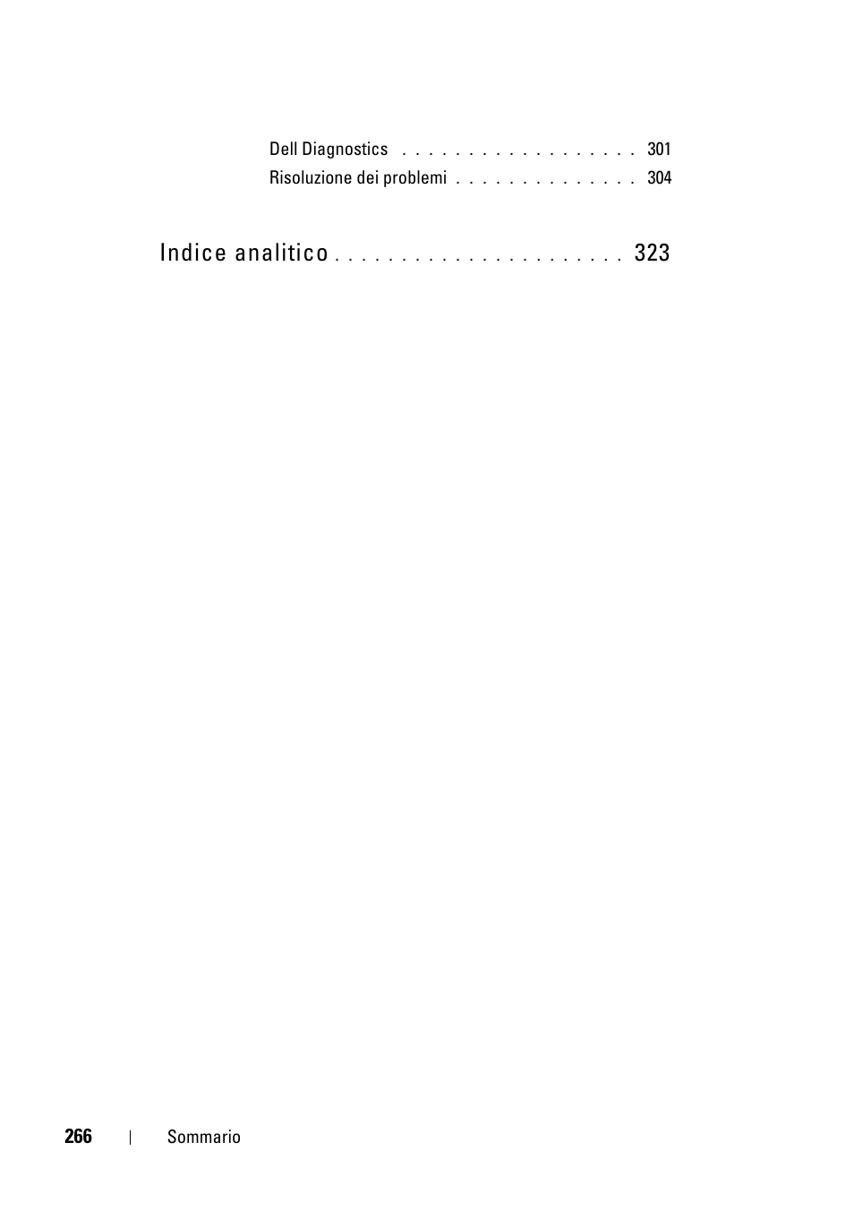 Indice analitico | Dell Precision T5400 (Late 2007) User Manual | Page 266 / 394