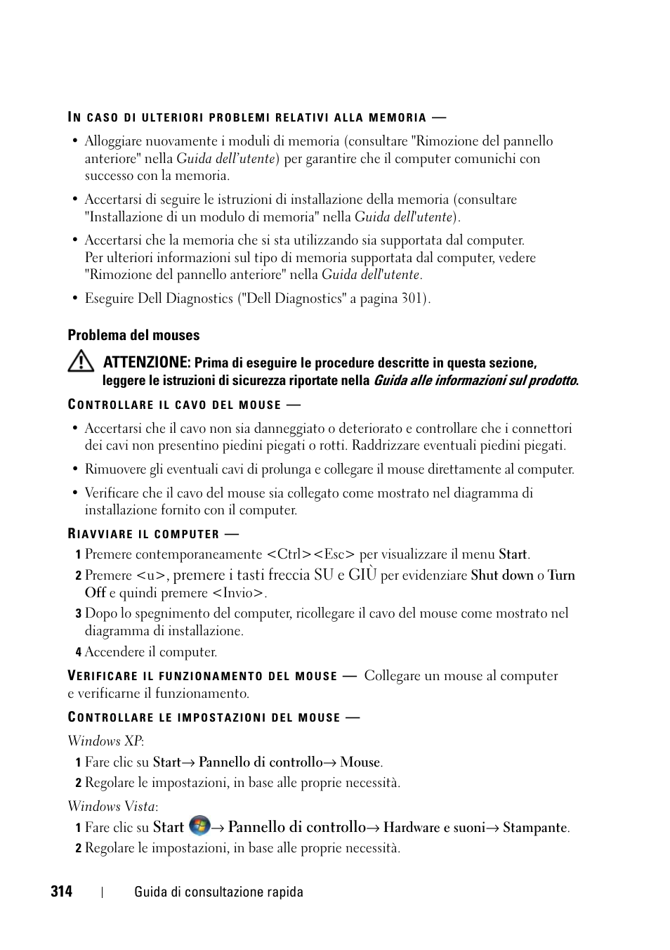 Dell Precision T5400 (Late 2007) User Manual | Page 314 / 394
