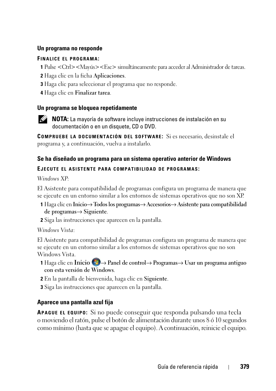 Dell Precision T5400 (Late 2007) User Manual | Page 379 / 394
