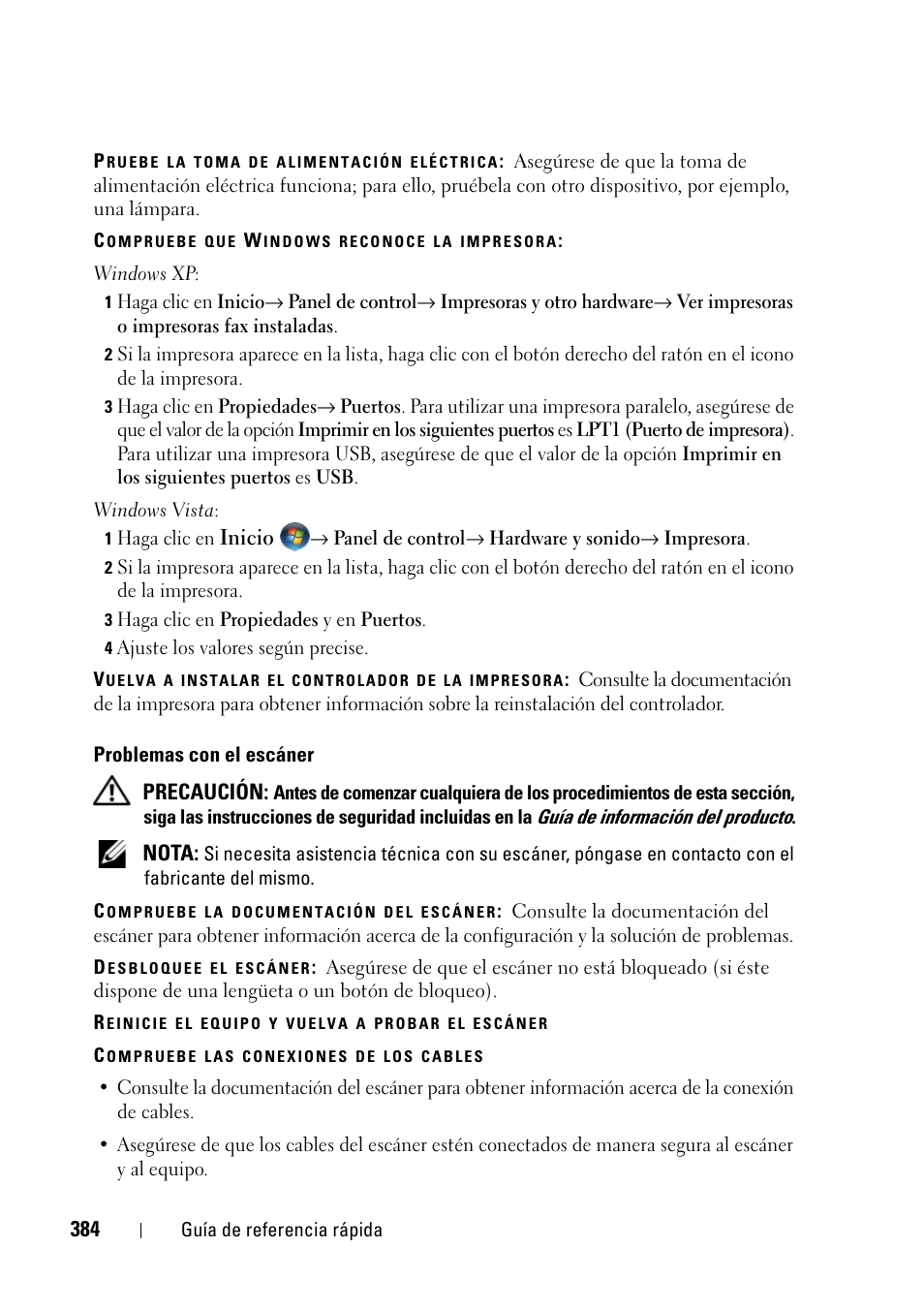 Dell Precision T5400 (Late 2007) User Manual | Page 384 / 394
