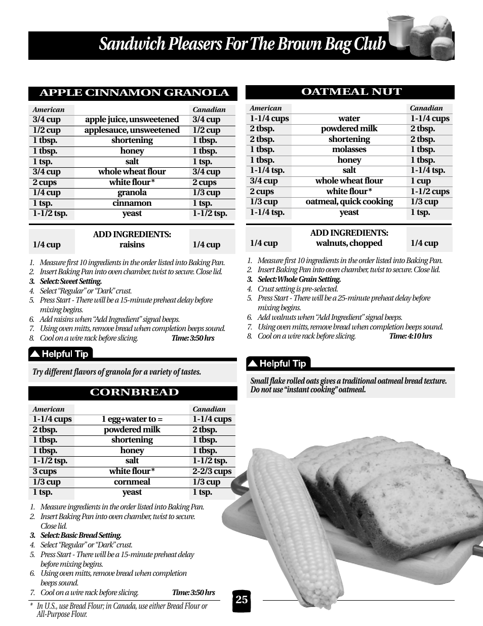 Sandwich pleasers for the brown bag club | Black & Decker B1561 User Manual | Page 25 / 36