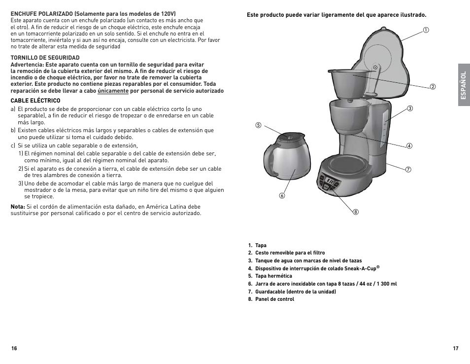 Black & Decker CM1509 User Manual | Page 9 / 15