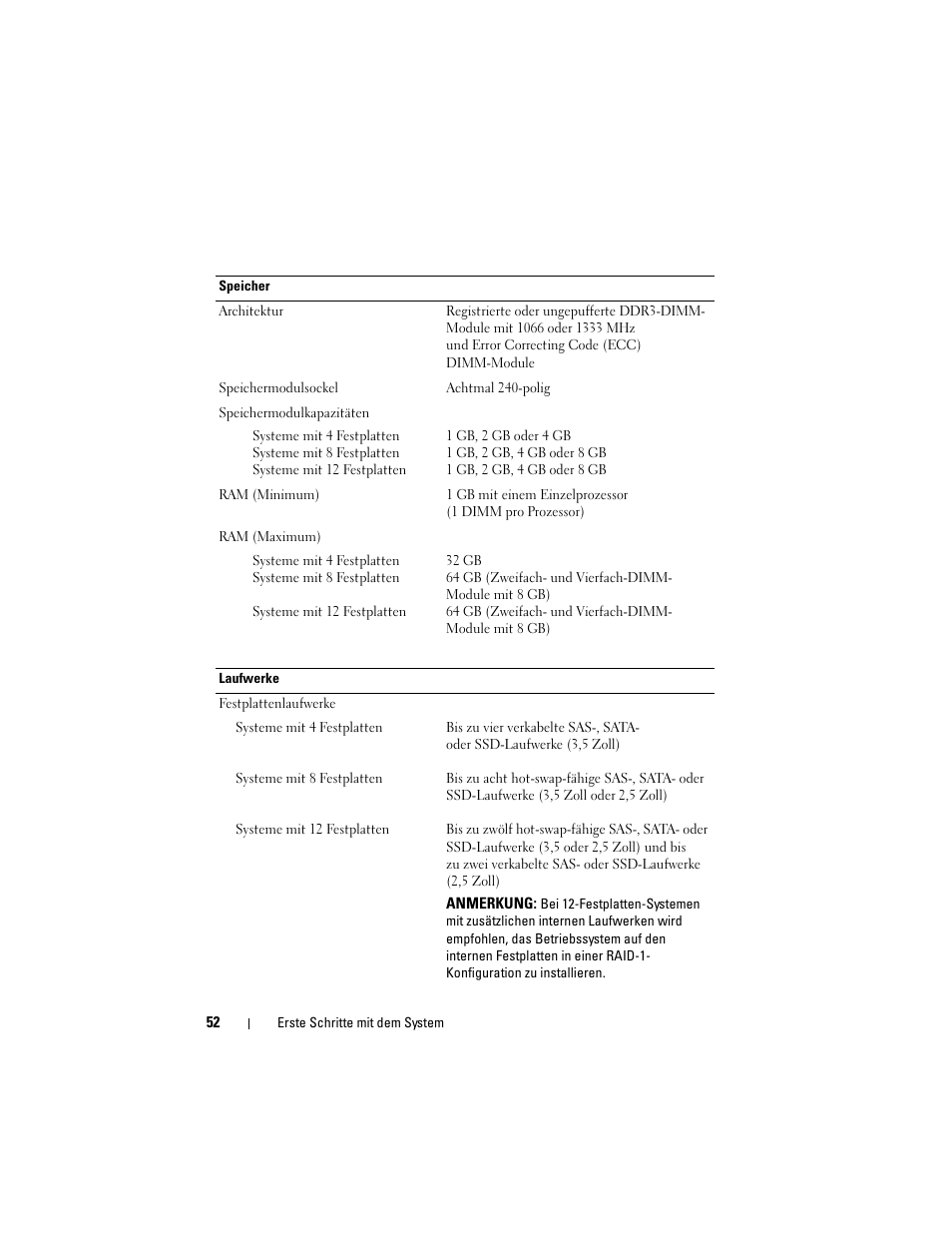 Dell PowerEdge R510 User Manual | Page 54 / 130