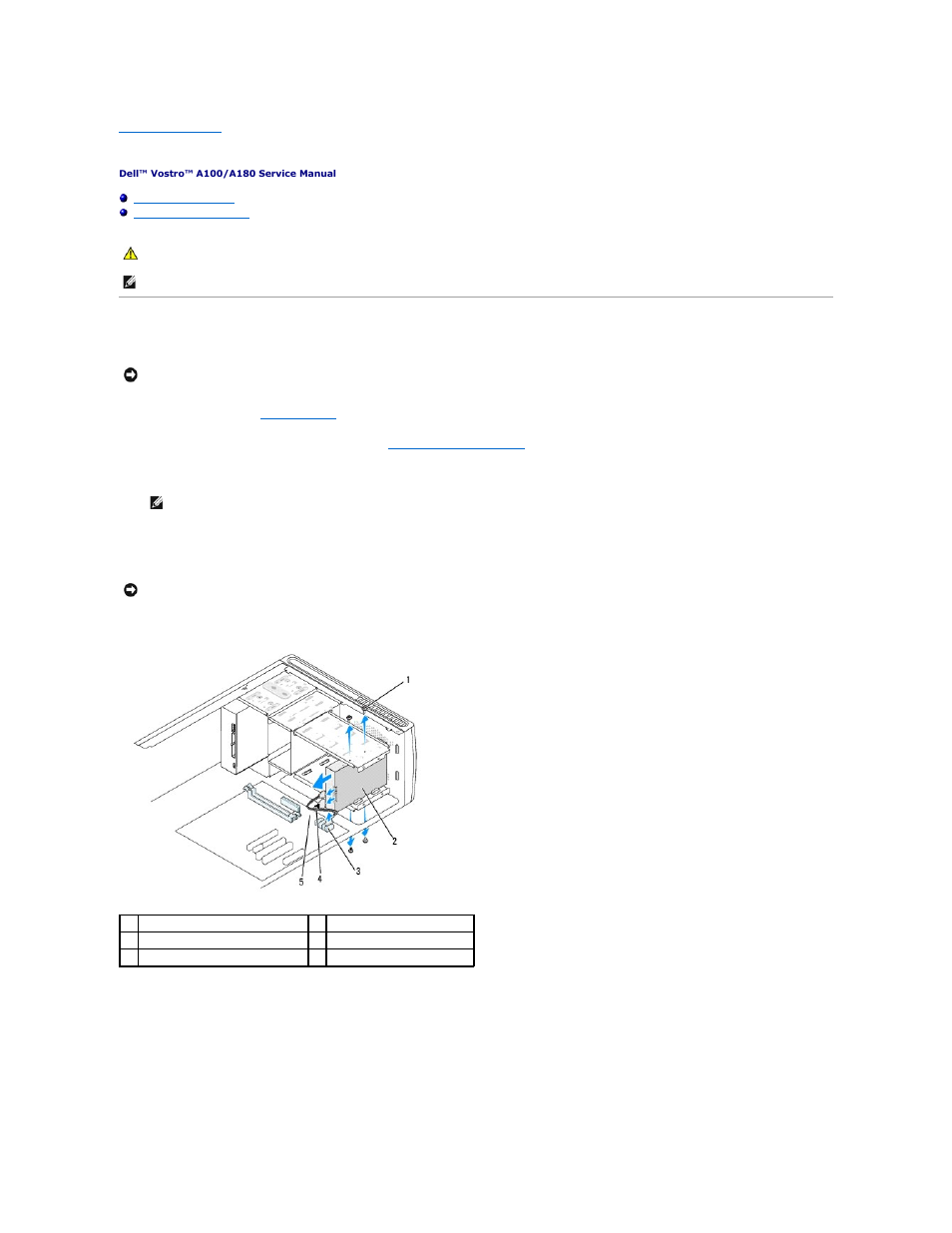 Replacing drives, Replacing a hard drive | Dell Vostro A100 (Early 2009) User Manual | Page 9 / 30