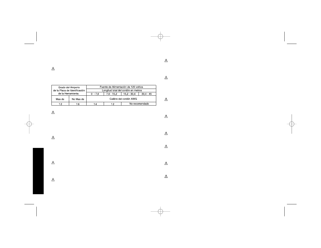 Español | Black & Decker D28494 User Manual | Page 40 / 57