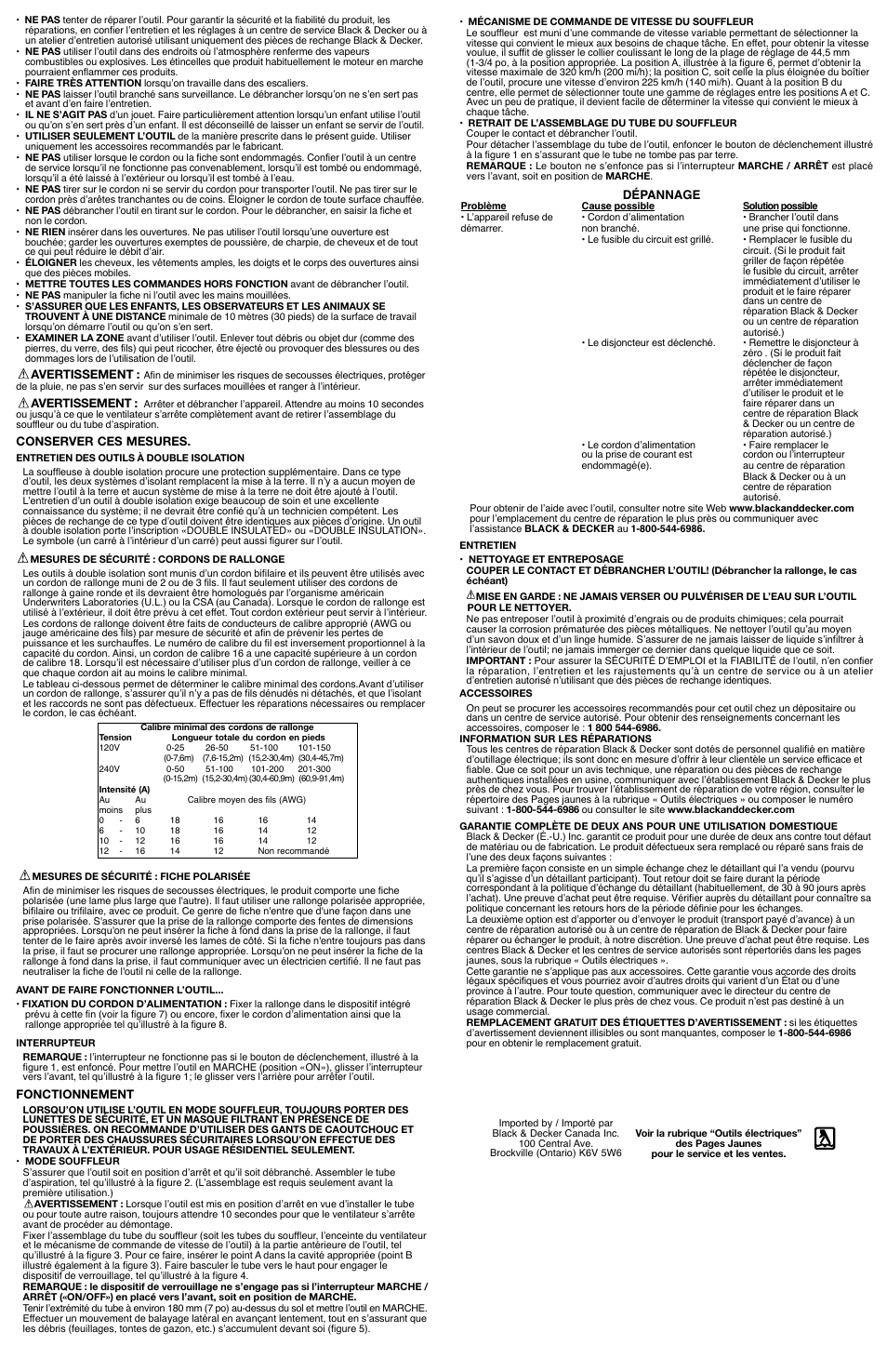 Black & Decker 90551217 User Manual | Page 3 / 5