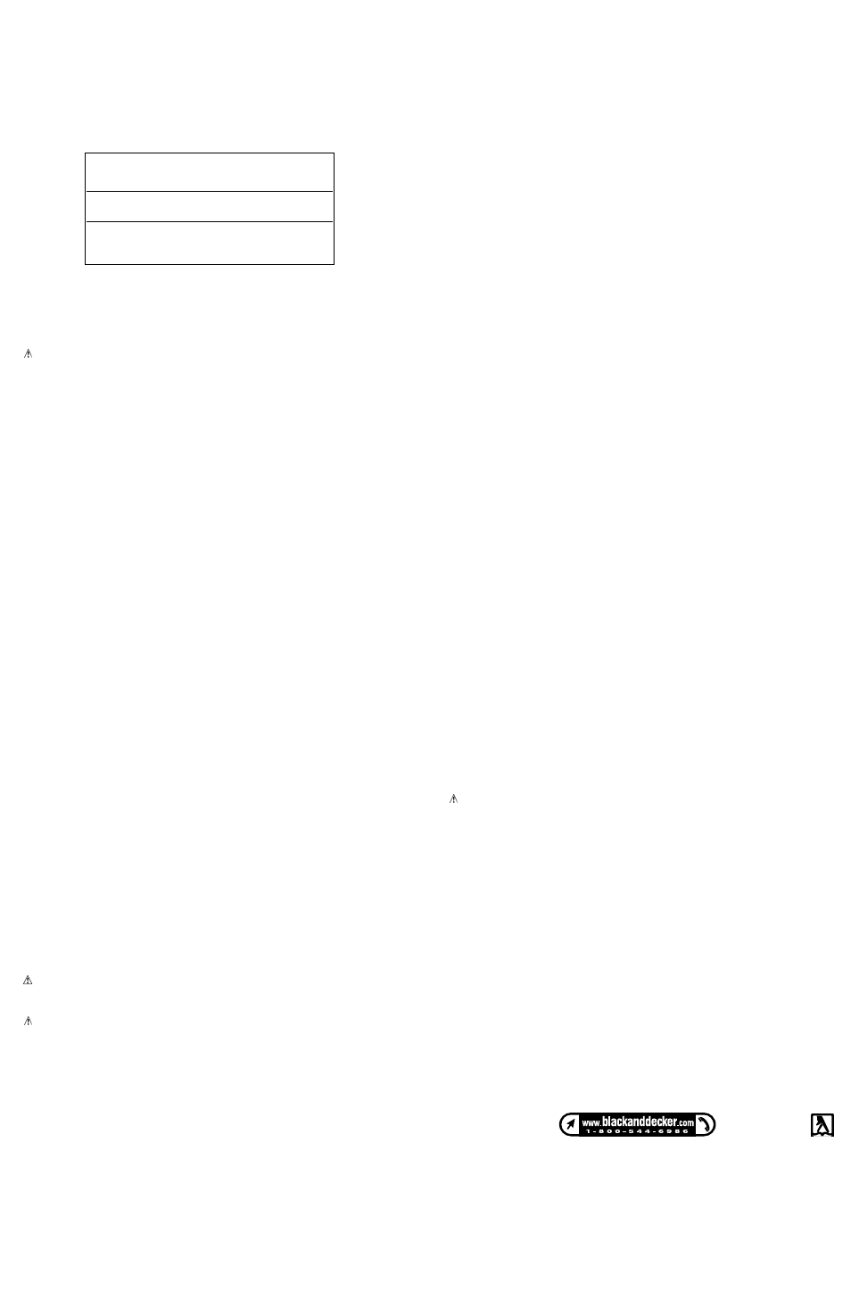Motor, Use of extension cords, Overview (fig.1) | Assembly, Operation, Polishing, Accessories, Service information, Full two-year home use warranty | Black & Decker MS700 User Manual | Page 2 / 2