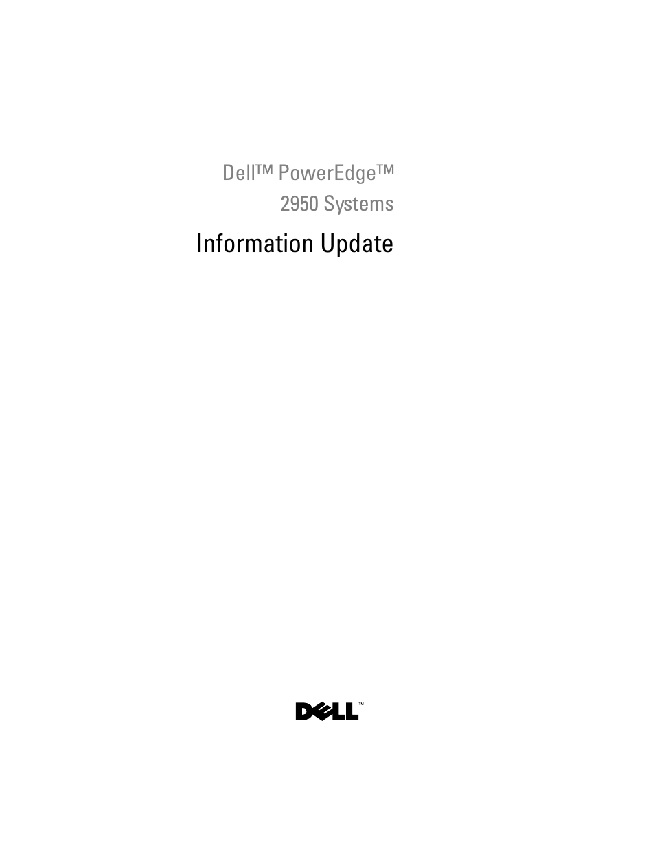 Dell POWEREDGE 2950 User Manual | 186 pages