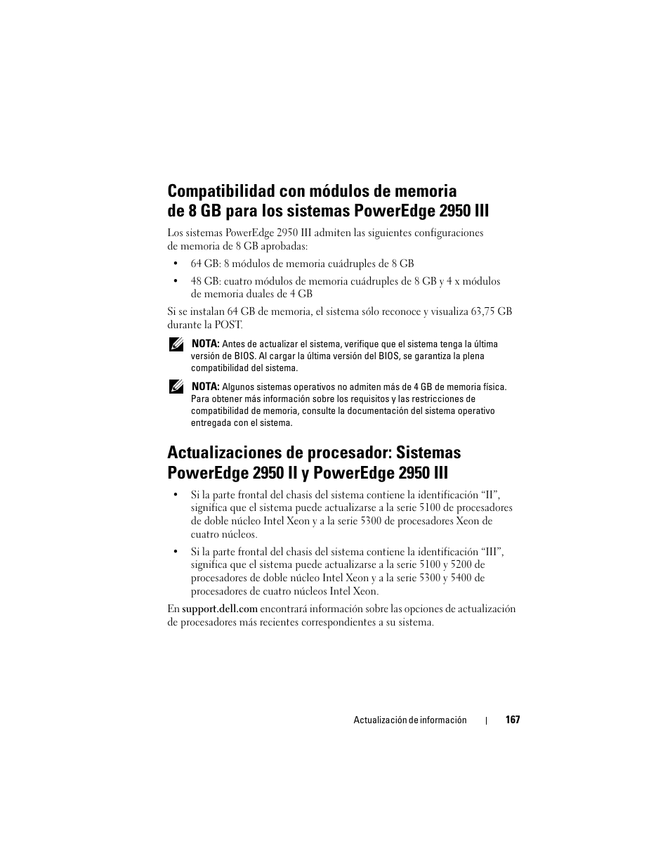 Dell POWEREDGE 2950 User Manual | Page 167 / 186