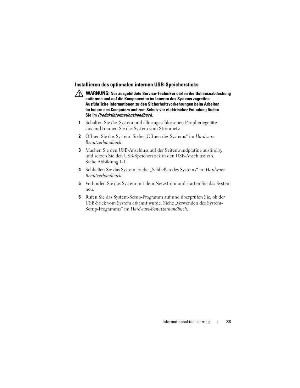 Dell POWEREDGE 2950 User Manual | Page 83 / 186