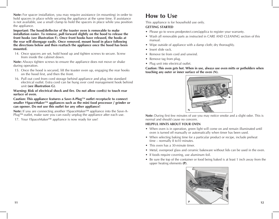 How to use | Black & Decker TROS1500B User Manual | Page 7 / 23