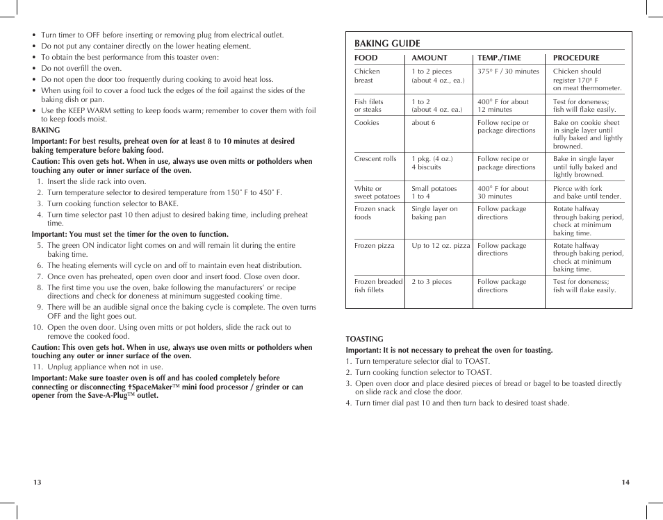 Black & Decker TROS1500B User Manual | Page 8 / 23