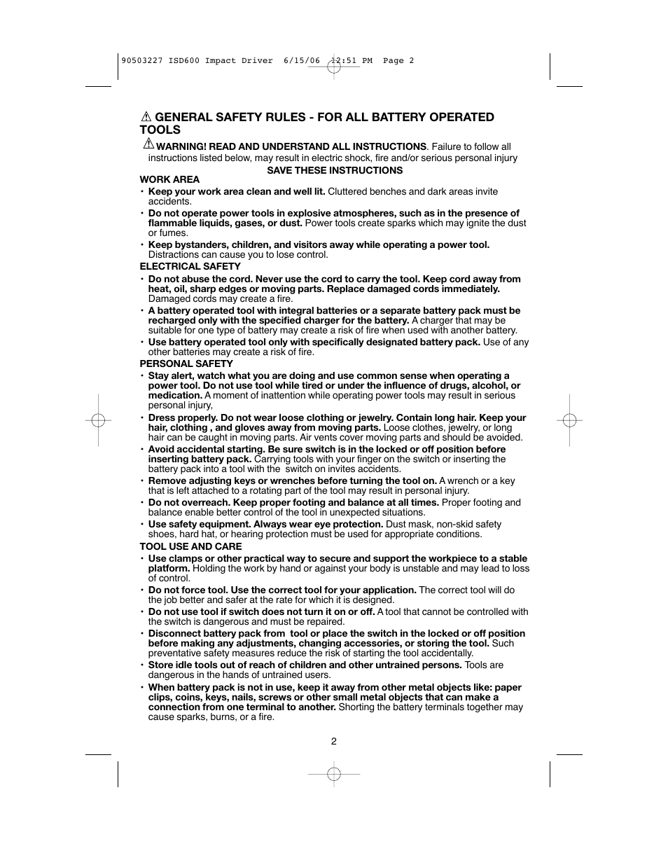 Black & Decker 90503227 User Manual | Page 2 / 28