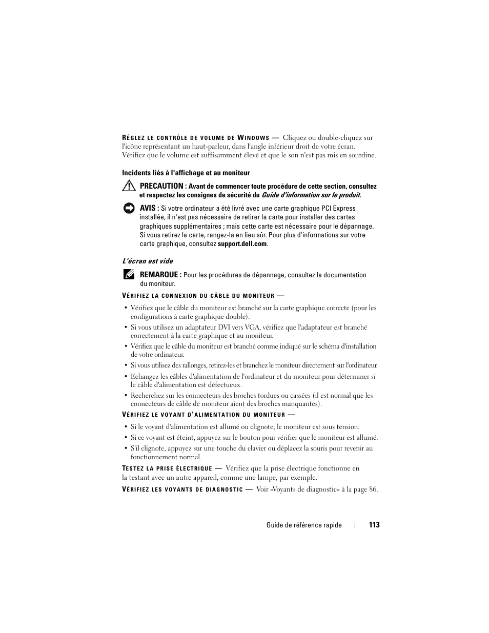 Dell Precision T7400 (Late 2007) User Manual | Page 113 / 252