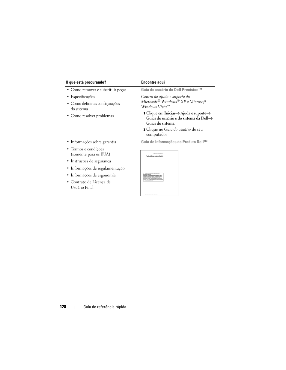 Dell Precision T7400 (Late 2007) User Manual | Page 128 / 252