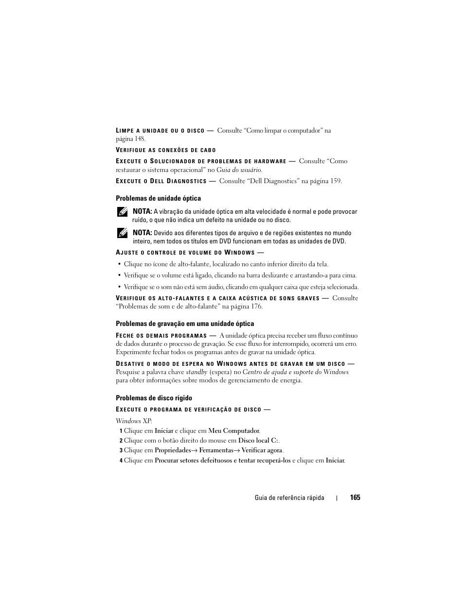 Dell Precision T7400 (Late 2007) User Manual | Page 165 / 252