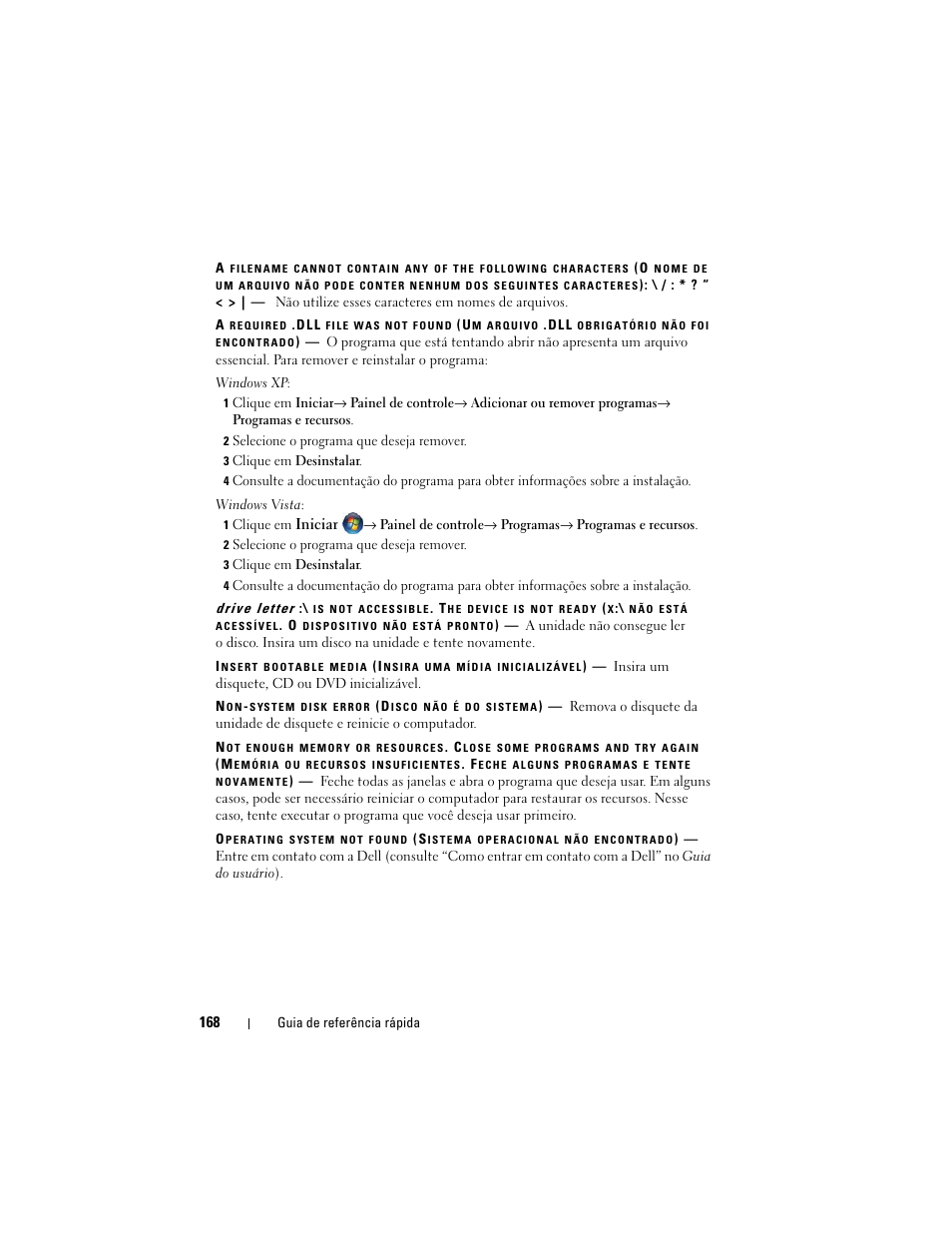 Dell Precision T7400 (Late 2007) User Manual | Page 168 / 252