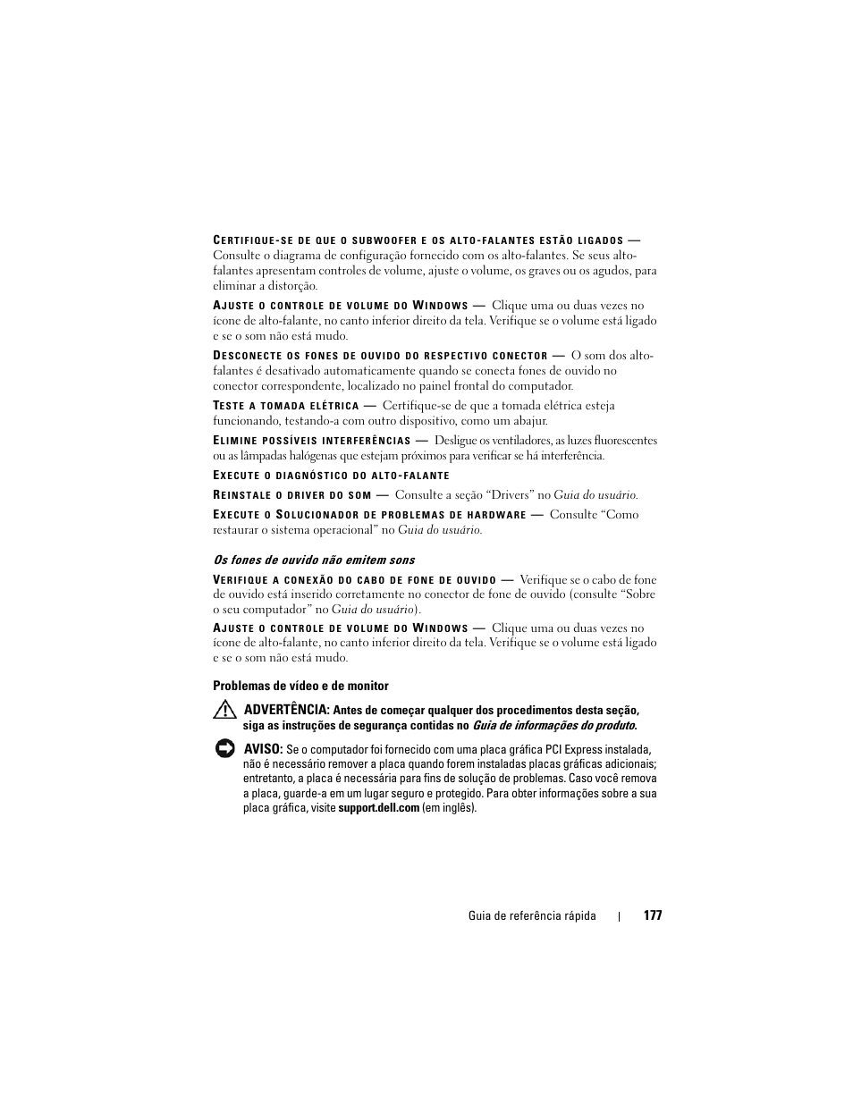 Dell Precision T7400 (Late 2007) User Manual | Page 177 / 252