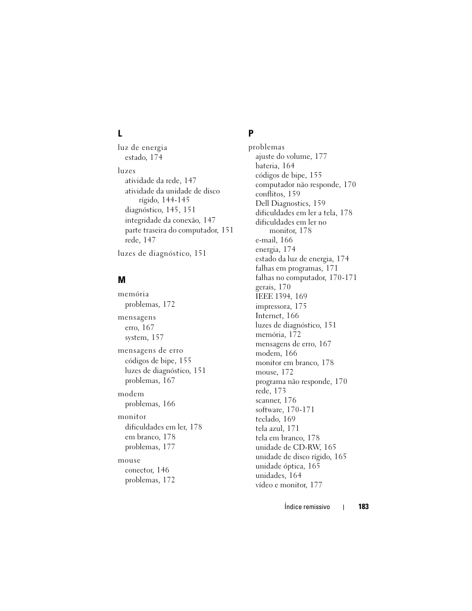 Dell Precision T7400 (Late 2007) User Manual | Page 183 / 252