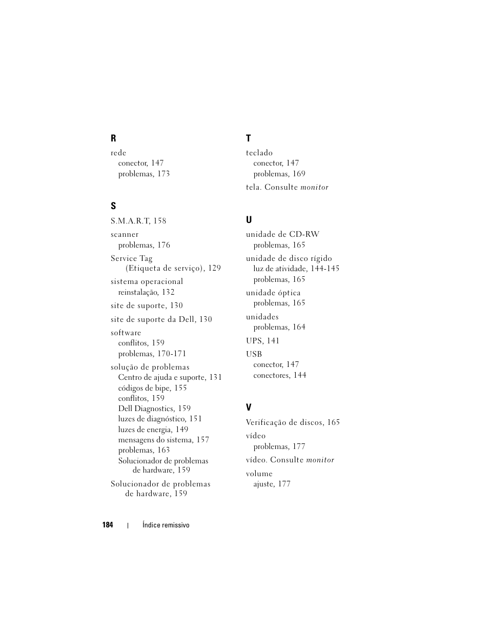 Dell Precision T7400 (Late 2007) User Manual | Page 184 / 252