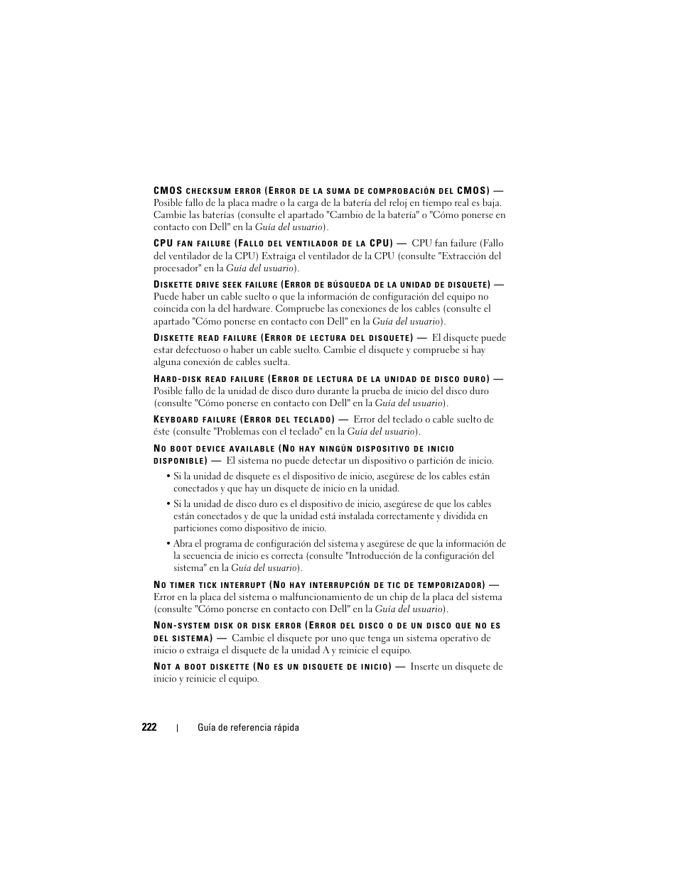 Dell Precision T7400 (Late 2007) User Manual | Page 222 / 252