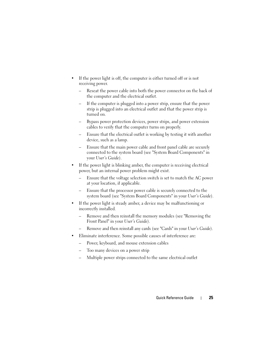Dell Precision T7400 (Late 2007) User Manual | Page 25 / 252