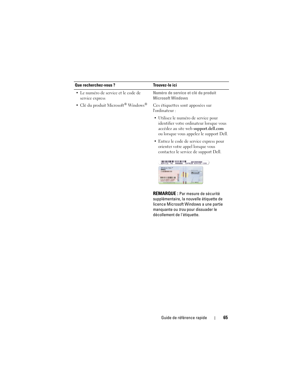 Dell Precision T7400 (Late 2007) User Manual | Page 65 / 252
