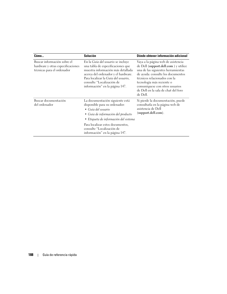 Dell Precision 390 User Manual | Page 188 / 190