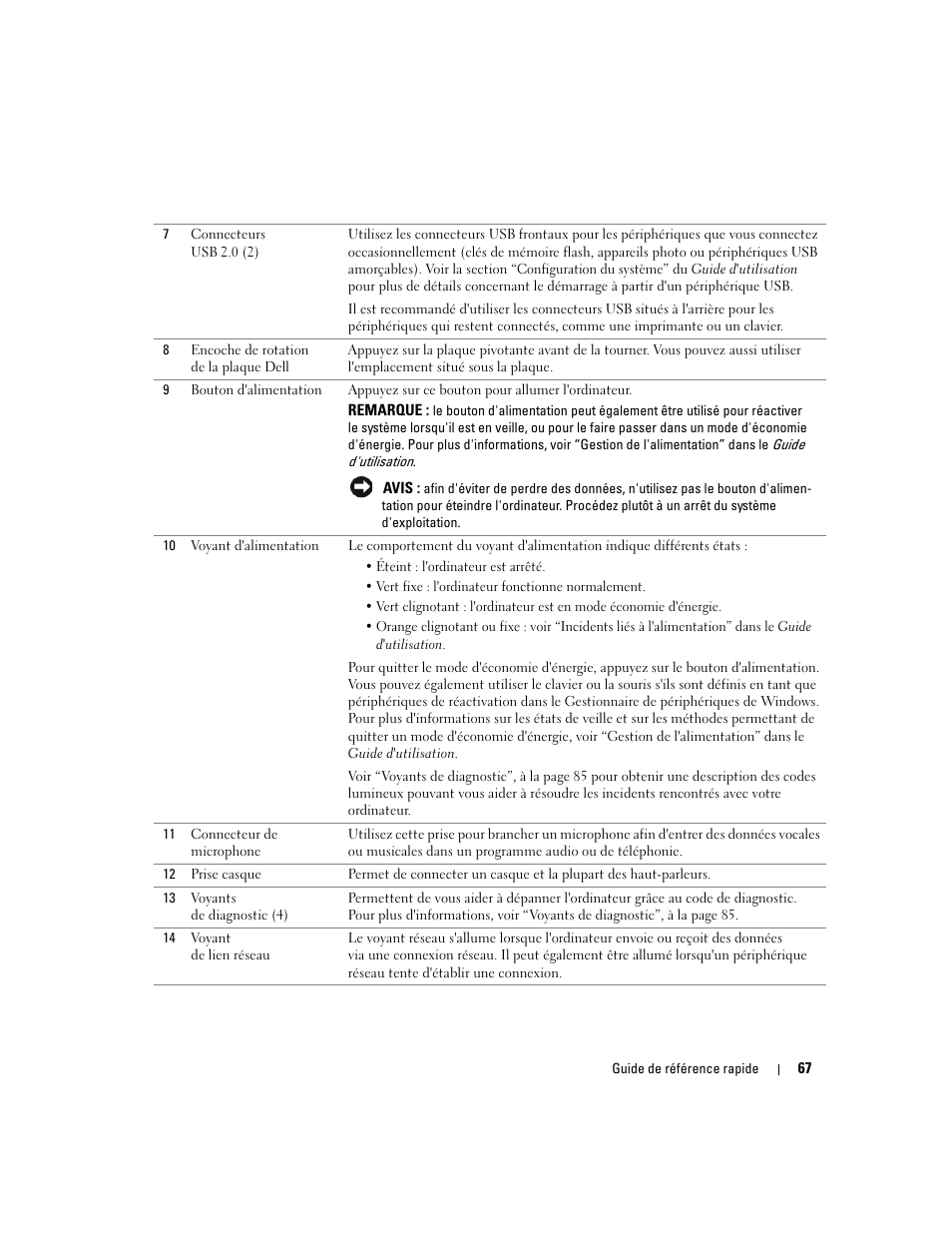 Dell Precision 390 User Manual | Page 67 / 190