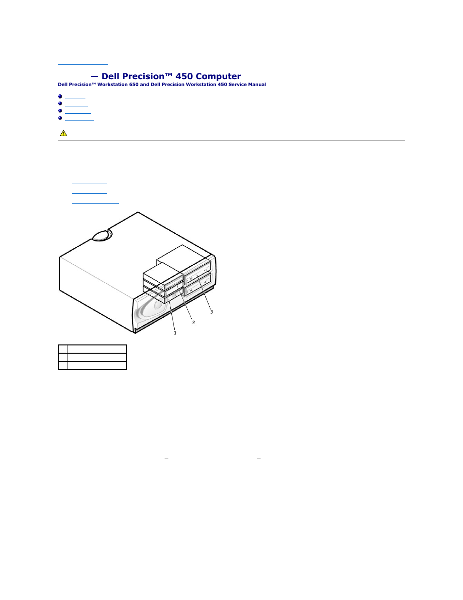 Drives — dell precision™ 450 computer, Overview, Ide drive addressing | Connecting drive cables | Dell Precision 650 User Manual | Page 16 / 68