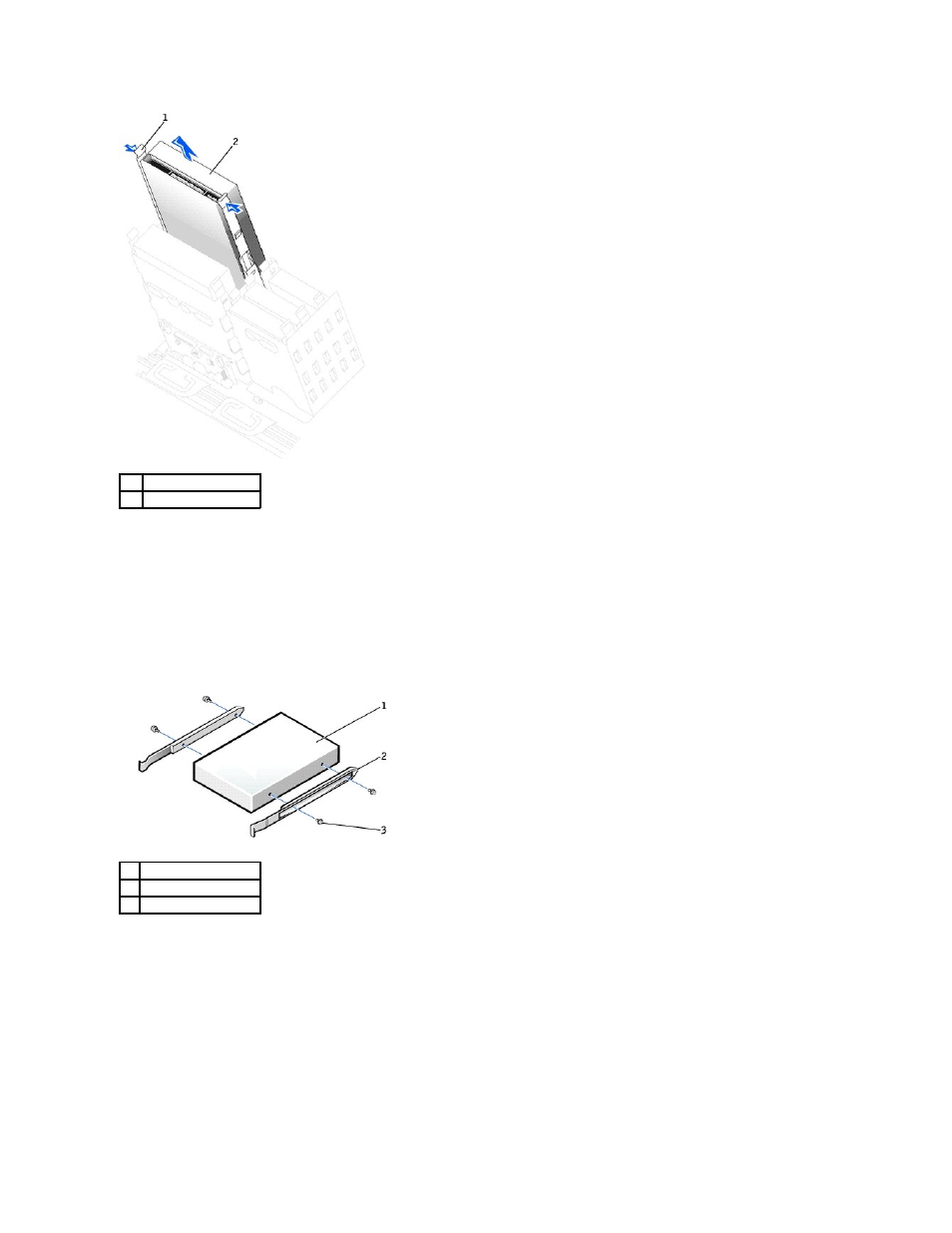 Installing a cd/dvd drive | Dell Precision 650 User Manual | Page 24 / 68