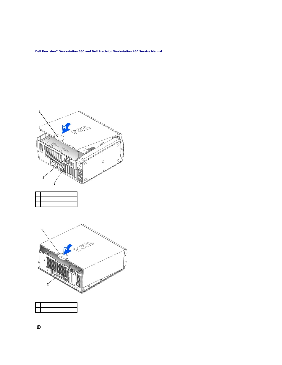 Closing the computer cover | Dell Precision 650 User Manual | Page 40 / 68