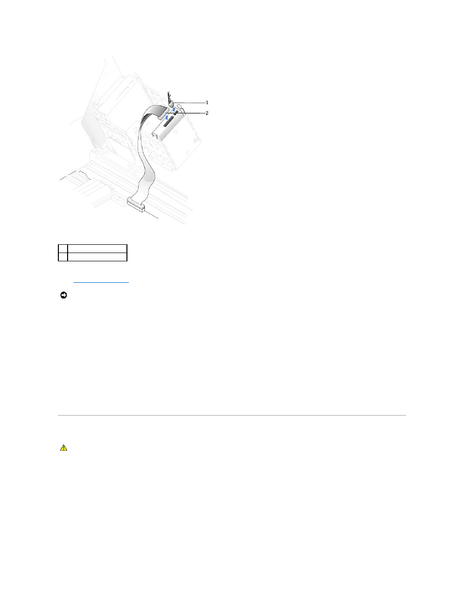 Floppy drive, One floppy drive, Removing a floppy drive | Dell Precision 650 User Manual | Page 52 / 68