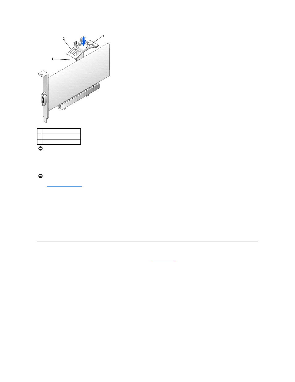 Removing a card, Remove the card | Dell Precision 650 User Manual | Page 8 / 68
