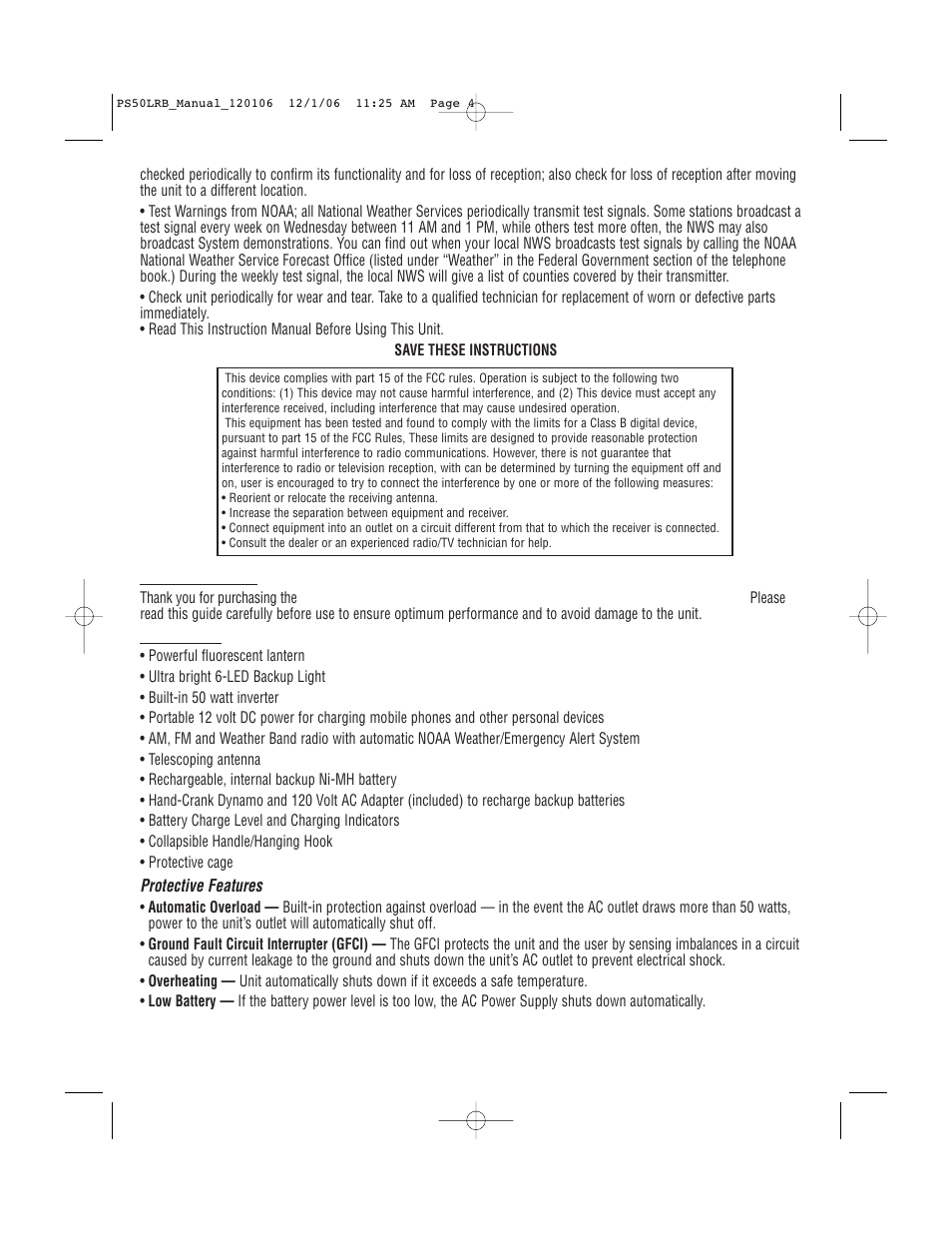 Black & Decker PS50LRB User Manual | Page 5 / 11