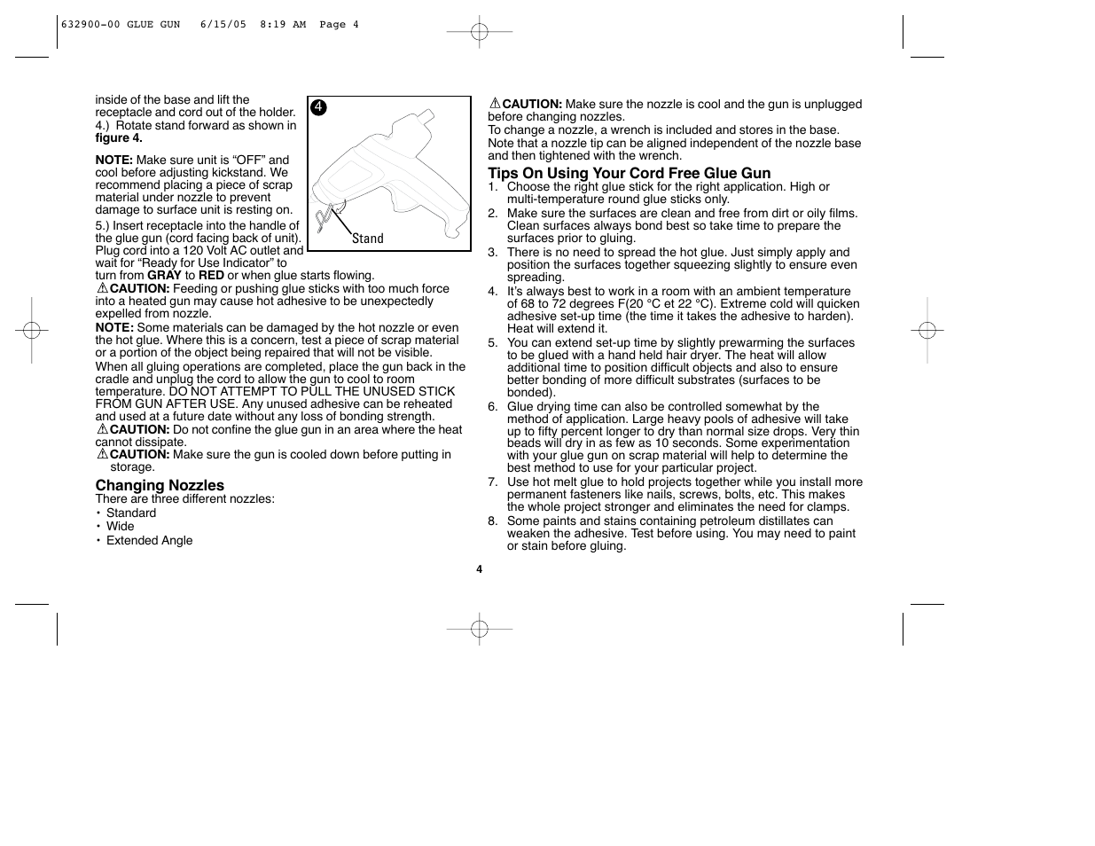 Black & Decker GG500S User Manual | Page 4 / 18