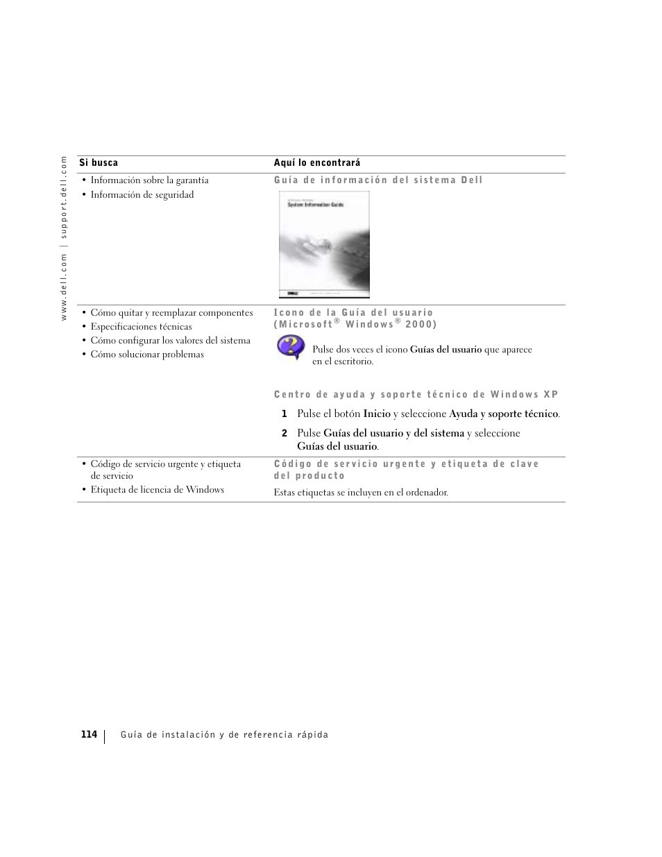Dell Precision 360 User Manual | Page 114 / 146