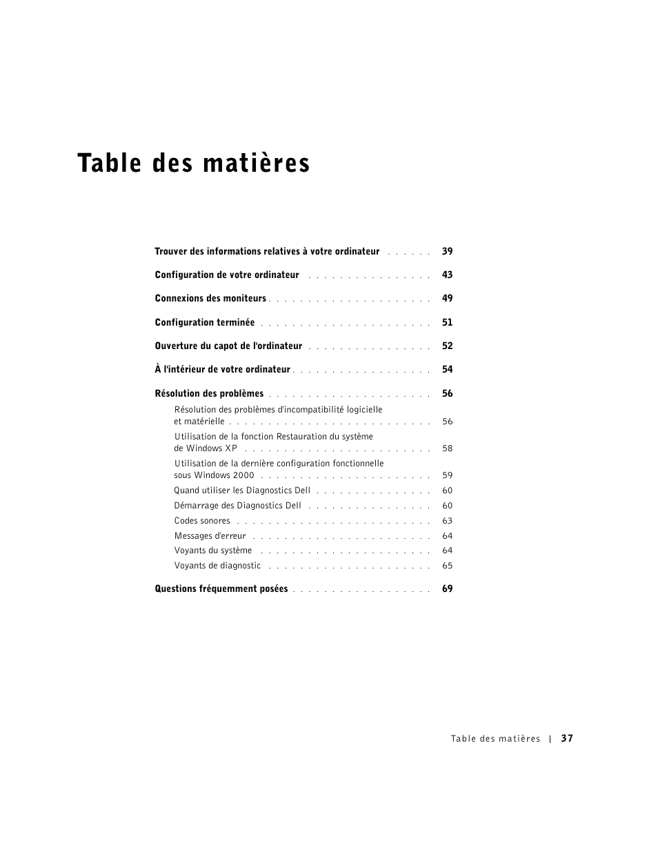 Dell Precision 360 User Manual | Page 37 / 146