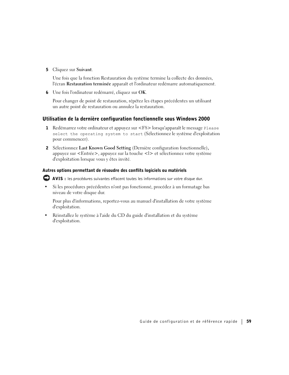 Dell Precision 360 User Manual | Page 59 / 146
