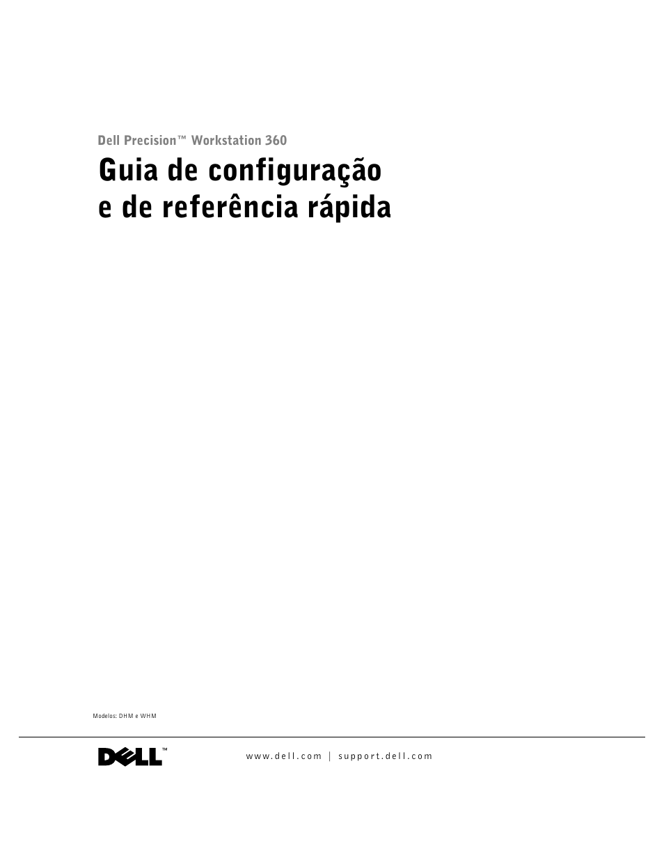 Guia de configuração e de referência rápida | Dell Precision 360 User Manual | Page 71 / 146