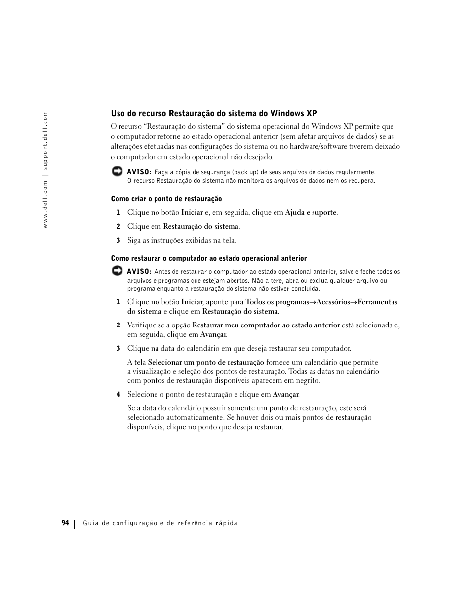 Dell Precision 360 User Manual | Page 94 / 146