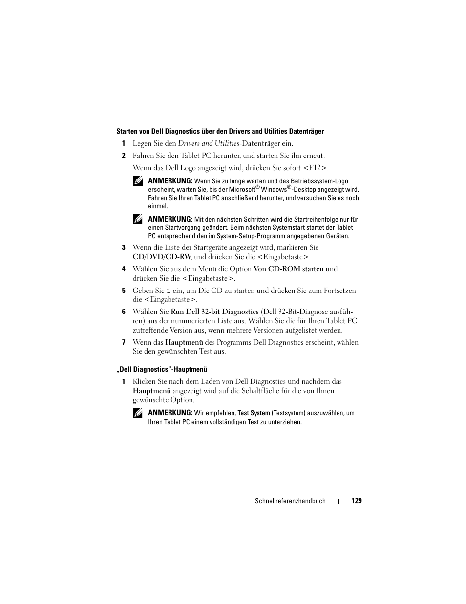 Dell Latitude XT (Late 2007) User Manual | Page 129 / 234
