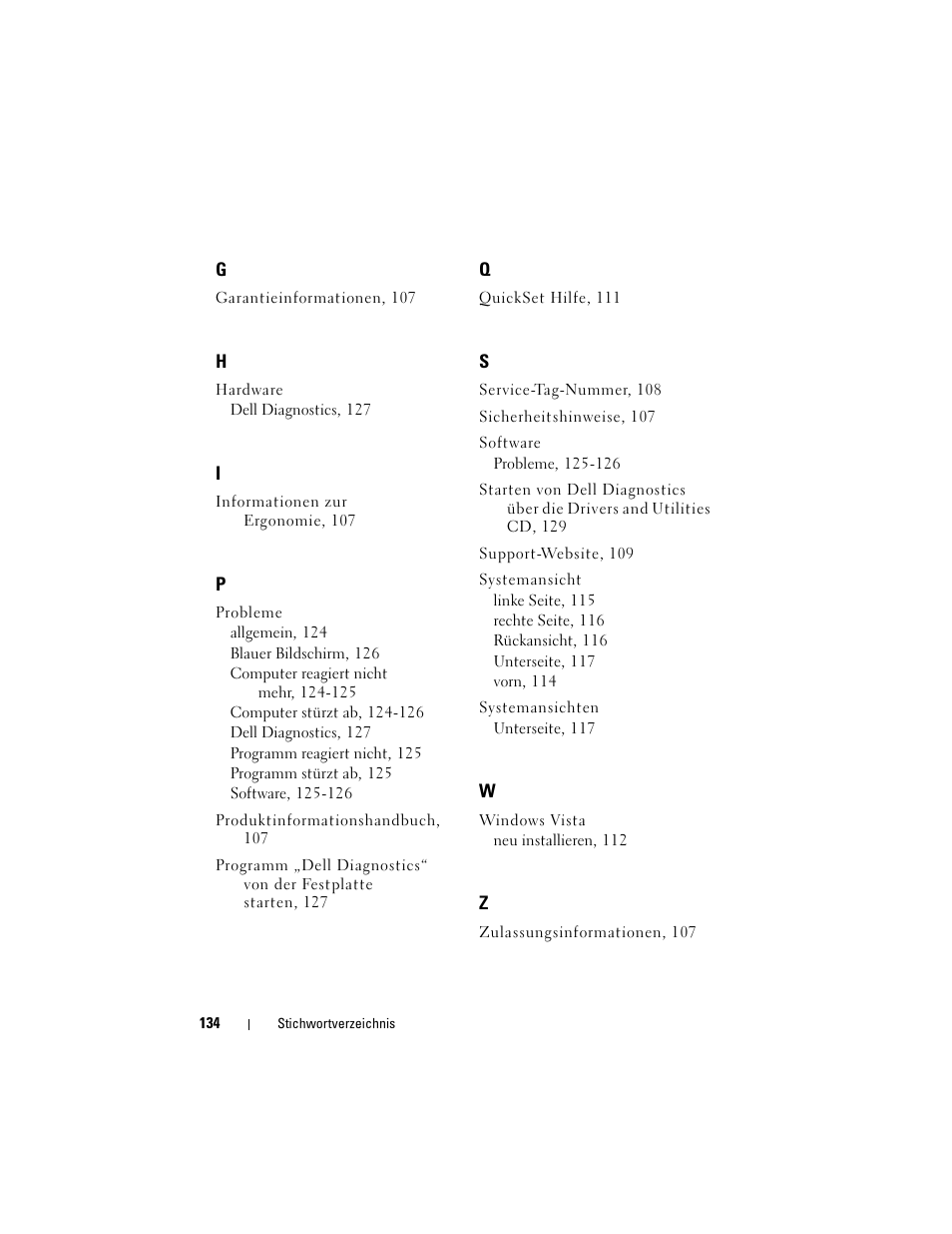 Dell Latitude XT (Late 2007) User Manual | Page 134 / 234