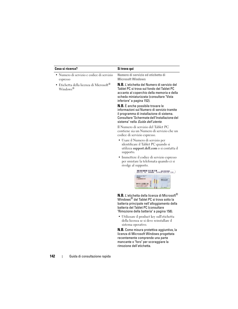 Dell Latitude XT (Late 2007) User Manual | Page 142 / 234