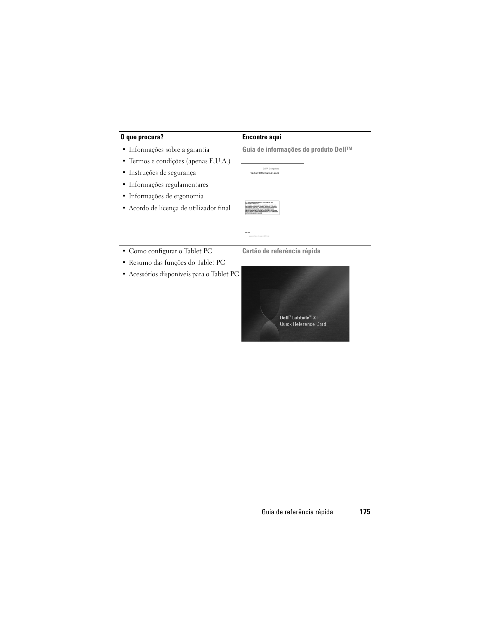 Dell Latitude XT (Late 2007) User Manual | Page 175 / 234