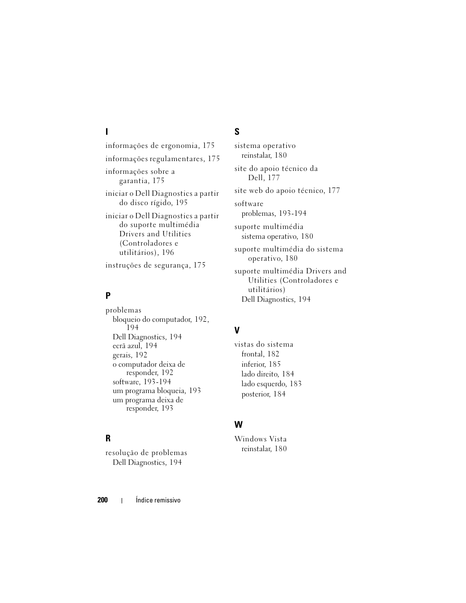 Dell Latitude XT (Late 2007) User Manual | Page 200 / 234