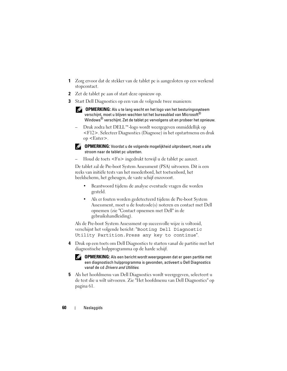 Dell Latitude XT (Late 2007) User Manual | Page 60 / 234