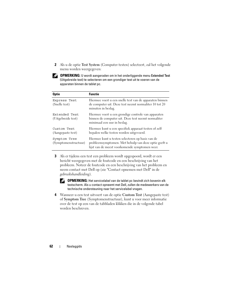Dell Latitude XT (Late 2007) User Manual | Page 62 / 234