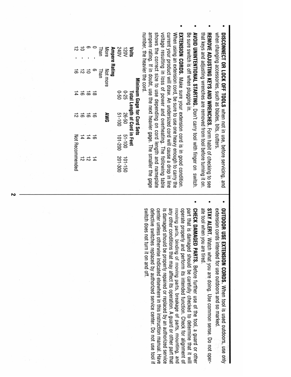 Black & Decker 6112 User Manual | Page 4 / 13